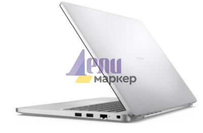 Лаптоп Dell Pro 14 PC14255, AMD Ryzen AI 7 350 (24 MB cache, 8cores, up to 5.0 GHz, 50 TOPS NPU), 14" FHD+(1920x1200) IPS, 300nits AG, 16 GB: 1 x 16 GB, DDR5, 5600 MT/s, 512 GB SSD, AMD Radeon 860M graphics, FHD HDR IR Cam and Mic, Wi-Fi 6E, FPR, Backlit