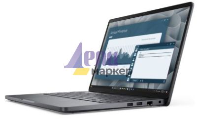 Лаптоп Dell Pro 14 PC14255, AMD Ryzen 5 PRO 230, 14" FHD+(1920x1200) IPS 300nits AG, 1x16 GB DDR5 5600 MT/s, 512 GB SSD, AMD Radeon 760M graphics, FHD HDR IR Cam and Mic, Wi-Fi 6E, FPR, Backlit Kb, Win11 Pro, Magn, 3Y + Dell Pro 14-16 Premium Slim Backpac