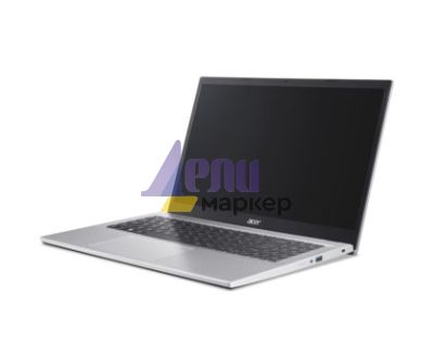 Лаптоп Acer Aspire Go 15, AG15-42P-R493, AMD Ryzen 7 5825U,(up to 4.30GHz, 16MB), 15.6" FHD (1920x1080) IPS SlimBezel LCD, 1*16GB DDR4 3200MHz (1 slot free), 512GB PCIe NVMe SSD, AMD Radeon, HD Cam, WiFi 6E, BT 6E, Kbd, No OS, Pure Silver