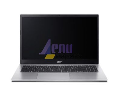 Лаптоп Acer Aspire Go 15, AG15-42P-R493, AMD Ryzen 7 5825U,(up to 4.30GHz, 16MB), 15.6" FHD (1920x1080) IPS SlimBezel LCD, 1*16GB DDR4 3200MHz (1 slot free), 512GB PCIe NVMe SSD, AMD Radeon, HD Cam, WiFi 6E, BT 6E, Kbd, No OS, Pure Silver