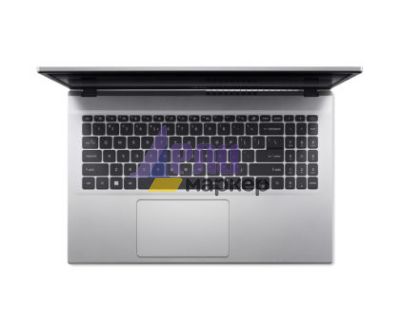 Лаптоп Acer Aspire Go 15, AG15-42P-R493, AMD Ryzen 7 5825U,(up to 4.30GHz, 16MB), 15.6" FHD (1920x1080) IPS SlimBezel LCD, 1*16GB DDR4 3200MHz (1 slot free), 512GB PCIe NVMe SSD, AMD Radeon, HD Cam, WiFi 6E, BT 6E, Kbd, No OS, Pure Silver