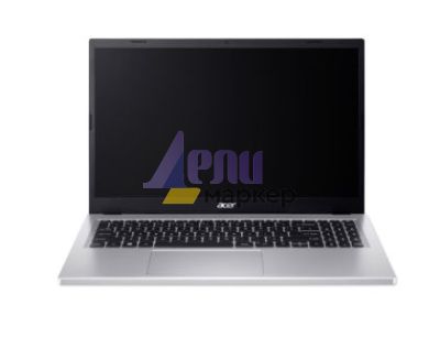Лаптоп Acer Aspire Go 15, AG15-71P-72V9, Intel Core i7-13620H (up to 4.90GHz, 24MB), 15.6" FHD (1920x1080) IPS slim bezel LCD, 1*16GB DDR5 4600MHz (1 slot free), 512GB PCIe NVMe SSD, Intel UMA, FHD Cam, WiFi 6E, BT 6E, Kbd, No OS, Pure Silver