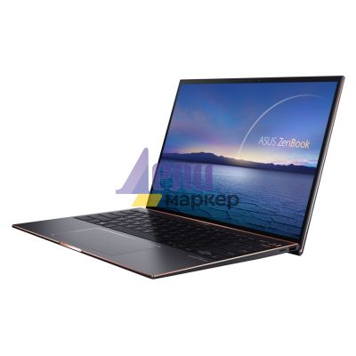 Лаптоп Asus Zenbook S UX393EA-EVO-HK731R, Numpad,Intel Core i7-1165G7(12M Cache, up to 4.7 GHz),13.9" Touch, 500 nits, UHD (3300 x 2200), 16GB LPDDR4X on board,1TB PCIE G3X2 SSD, Intel Iris Plus Graphics,illum. Kbd, Win 10 Pro 64 bit, Sleeve, Black