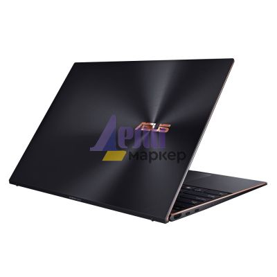Лаптоп Asus Zenbook S UX393EA-EVO-HK731R, Numpad,Intel Core i7-1165G7(12M Cache, up to 4.7 GHz),13.9" Touch, 500 nits, UHD (3300 x 2200), 16GB LPDDR4X on board,1TB PCIE G3X2 SSD, Intel Iris Plus Graphics,illum. Kbd, Win 10 Pro 64 bit, Sleeve, Black