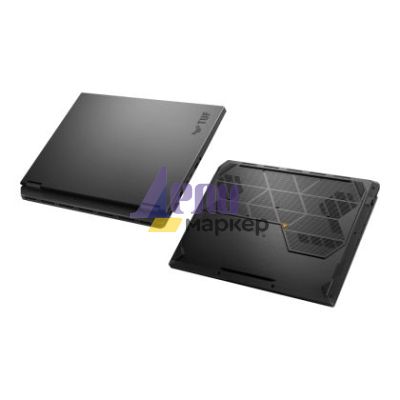 Лаптоп Asus TUF F16 FA608UH-RV013,AMD Ryzen 7 260 Processor 3.8GHz (24MB Cache, up to 5.1 GHz, 8 cores)16.0  WUXGA 1920X1200 16:10 Bend+300nits, AG,165z,16GB DDR5 5600 so-dim ,1TB PCIe 4.0,RTX 5050 8GB GDDR7, Wi-Fi 6e,Backlit Chiclet Kbd 1-Zone RGB, no OS