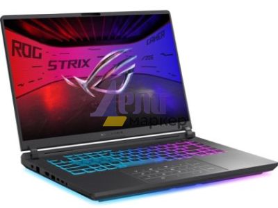 Лаптоп Asus Strix G16 G615LW-S5029W,INTEL ARL HX Ultra 9, 16.0  WQXGA (2560X1600)16:10,Bend+500nits ,AG, 240 Hz,DDR5 32GB ( 16GB DDR5-5600 SO-DIMM *2 ) ,1TB , RTX5080  16GB,Wi-Fi 7 ,Backlit Chiclet Keyboard 4-Zone RGB, Windows 11,Eclipse Gray , Backpack