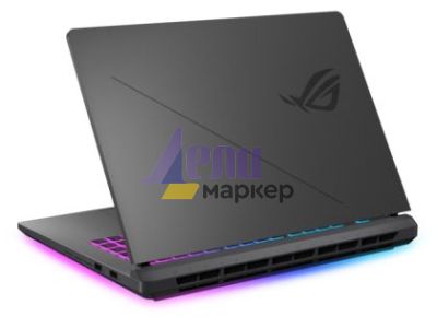Лаптоп Asus Strix G16 G615LW-S5029W,INTEL ARL HX Ultra 9, 16.0  WQXGA (2560X1600)16:10,Bend+500nits ,AG, 240 Hz,DDR5 32GB ( 16GB DDR5-5600 SO-DIMM *2 ) ,1TB , RTX5080  16GB,Wi-Fi 7 ,Backlit Chiclet Keyboard 4-Zone RGB, Windows 11,Eclipse Gray , Backpack