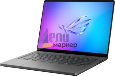 Лаптоп Asus ROG Zephyrus 14, GA403WR-QS092W, AMD Ryzen AI 9 HX 370  2.0GHz (36MB Cache, up to 5.1GHz),14.0 OLED WQXGA+(WQ+) 2880*1800 16:10 400nits, 120 Hz,LPDDR5X 32GB ( onbd) ,1TB G4,RTX5070 Ti 12GB,Wi-Fi 7 ,Backlit Kbd 1-Zone RGB, Windows 11,Grey
