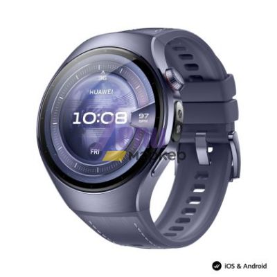 Часовник Huawei Watch 5, Rates-L39L, Purple + Huawei FreeBuds 6i White