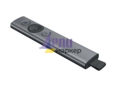 Безжичен презентер Logitech Spotlight Presentation Remote - Slate