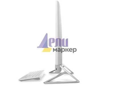 Настолен компютър - всичко в едно Dell 27 All-in-One EC27250, Intel Core 7 150U(12MB cache, 10 cores, up to 5.4 GHz), 27" FHD (1920x1080) Touch  WVA, 16GB, 2x8GB, DDR5, 5200 MT/s, 1TB M.2 PCIe SSD, GeForce MX570A with 2GB GDDR6, Triangle Stand, 5MP IR Til