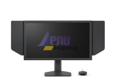 Монитор BenQ ZOWIE XL2586X+, 24.1”, 600Hz, FHD FAST TN, For Esports, CS2, Valorant, DyAc 2, Shield, S Switch, Black eQualizer, Color Vibrance, LBL, Flicker-free, K Locker, XL Setting to Share, 3x HDMI (2.1), DP (1.4), 3.5 Jack, Swivel, Tilt, Height adj. 1