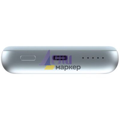Външна батерия Verbatim MCP-10BE Power Pack 10000 mAh with UBS-C PD 20W / Magnetic Wireless Charging 15W Blue