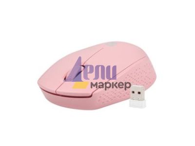 Мишка Natec Mouse Stork Wireless 1600DPI Optical, Pink