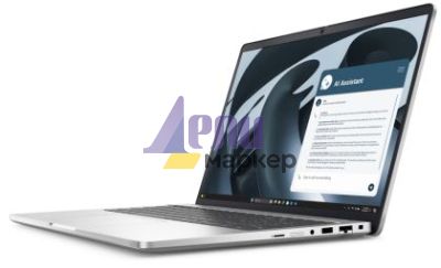 Лаптоп Dell Pro 16 Plus PB16255, AMD Ryzen AI 7 PRO 350, 32GB, 512GB SSD Gen4, 16.0" FHD+, AMD Radeon 800M, FgrPr & SmtCd, FHD, IR Cam, Mic, WLAN + BT, Backlit Kb, 3 Cell, W11Pro + Dell Pro 14-16 Premium Slim Backpack
