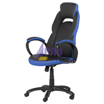 Геймърски стол Carmen 7511 - черно-син