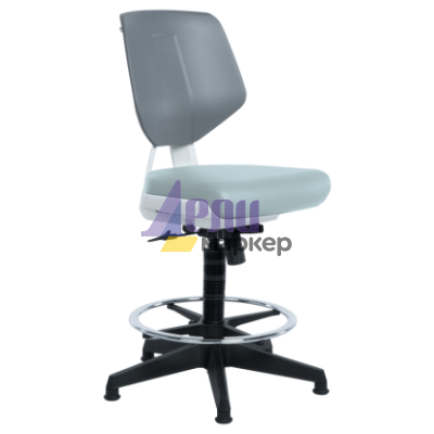 Работен офис стол LAB LUX - сив SIL