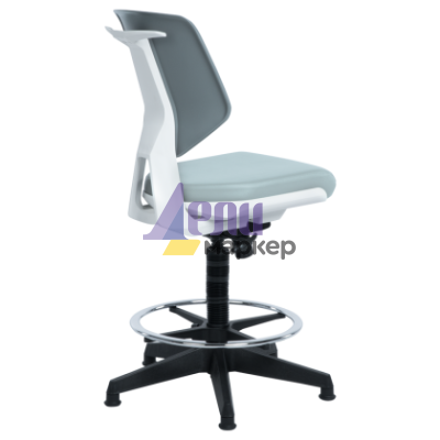 Работен офис стол LAB LUX - сив SIL