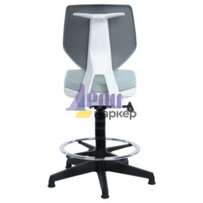 Работен офис стол LAB LUX - сив SIL