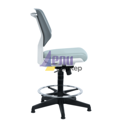 Работен офис стол LAB LUX - сив SIL