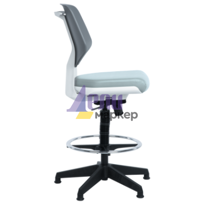 Работен офис стол LAB LUX - сив SIL