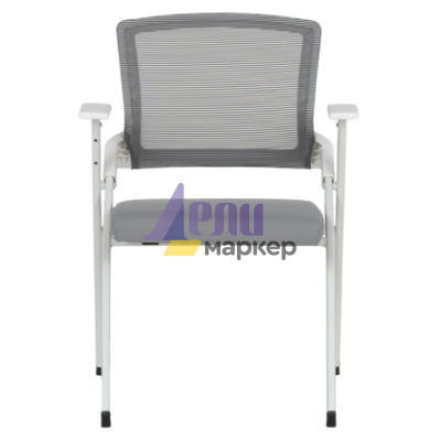 Посетителски стол Carmen 1702-1 - сив