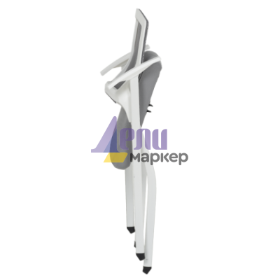 Посетителски стол Carmen 1702-1 - сив