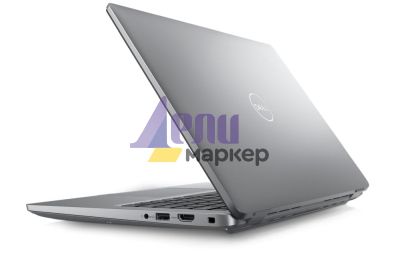 Лаптоп Dell Latitude 5440, Intel Core i5-1335U (12 MB cache, 10 cores, up to 4.6 GHz), 14 "FHD (1920x1080) AG IPS 250 nits, WLAN, 8GB, 1x8GB, DDR4, 512GB SSD PCIe M.2, Intel Integrated Graphics, FHD Cam and Mic, Wi-Fi 6E, FPR, Backlit Kb, Ubuntu, 3Y PS
