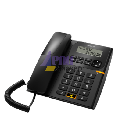 Стационарен телефон Alcatel T58 - черен