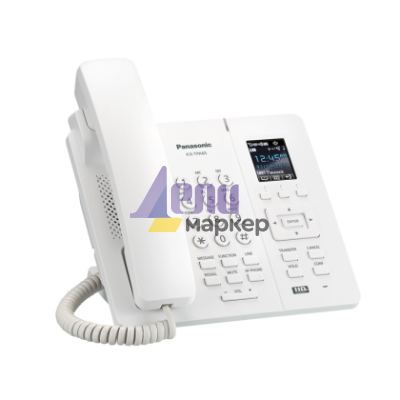 Безжичен телефон Panasonic KX-TPА65 - бял