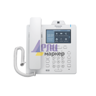 VoIP телефон Panasonic KX-HDV430 - бял