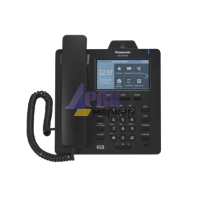 VoIP телефон Panasonic KX-HDV430 - черен