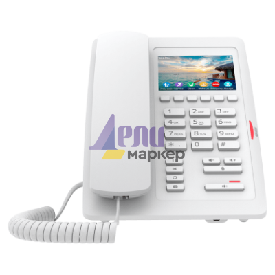 Wi-Fi VoIP телефон Fanvil H5W - бял