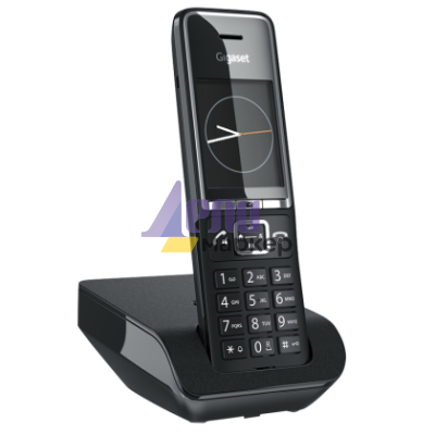 Безжичен DECT телефон Gigaset Comfort 550 - черен