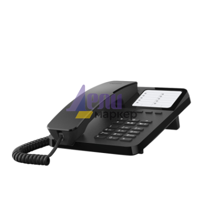 Стационарен телефон Gigaset DESK 400 - черен