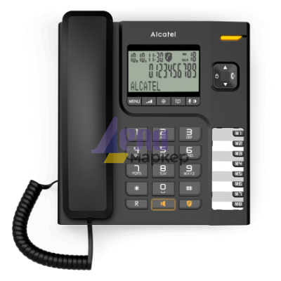 Стационарен телефон Alcatel Temporis 78CE - черен