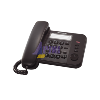 Стационарен телефон Panasonic KX-TS520 - черен