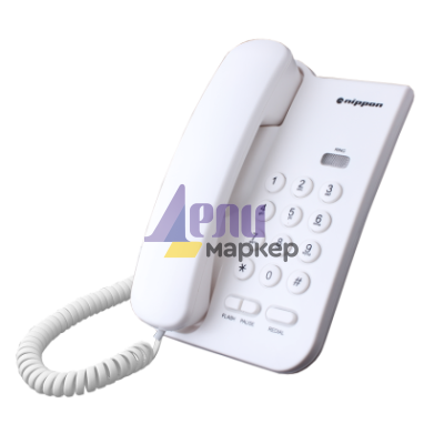 Стационарен телефон Nippon NP 2035 - бял
