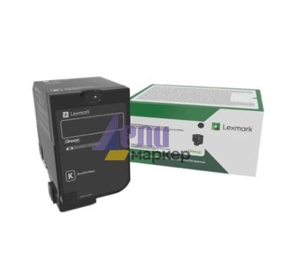 Консуматив Lexmark 75B20K0 CS727, 728, CX727 Black Return Programme 13K Toner Cartridge