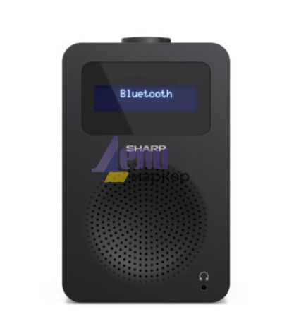 Радио Sharp Radios DR-430(BK), DIGITAL RADIO, Bluetooth 5.0, 5W, 20 DAB+/DAB/FM, Auto time/date, LCD Display, Dual alarm, 3.5mm Headphone jack / line-out, Black