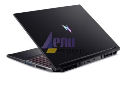 Лаптоп Acer Nitro V 16 AI, ANV16-42-R8RP, AMD Ryzen 7 260 (8C/16T, up to 5.10 GHz, 24MB), 16" WQXGA (1920x1200)IPS 180Hz, 1*16GB DDR5 (1 slot free),  1024GB PCIe NVMe SSD, GeForce RTX 5060 8GB GDDR7 630 AI TOPS, WiFi 802.11e, MicroSD, BT 5.3, No Os, Black