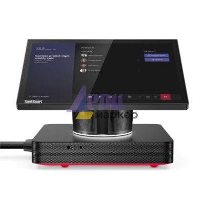 Конферентни решения Lenovo ThinkSmart Hub Intel Core i5-8365UE (up to 4.1GHz, 6MB), 16GB DDR4-2400, 256GB SSD, Intel HD Graphics, 4 speakers, 4 microphones, 10.1"FHD (1920x1200),Multi-touch, AG, Win11 IoT Enterprise for Collaboration, MS Teams Rooms, 3Y P