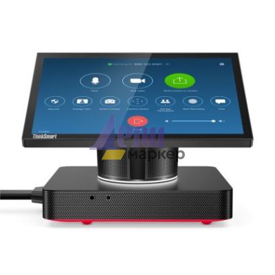 Конферентни решения Lenovo ThinkSmart Hub Intel Core i5-8365UE (up to 4.1GHz, 6MB), 16GB DDR4-2400, 256GB SSD, Intel HD Graphics, 4 speakers, 4 microphones, 10.1"FHD (1920x1200),Multi-touch, AG, Win11 IoT Enterprise for Collaboration, MS Teams Rooms, 3Y P