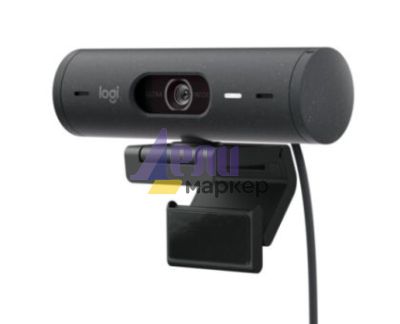 Уебкамера Logitech Brio 500 - GRAPHITE - EMEA28