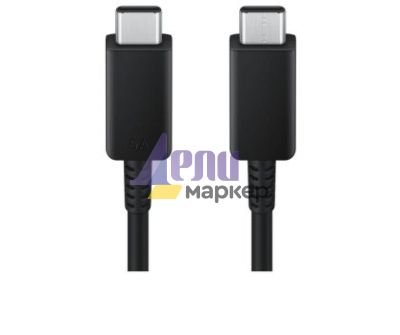 Кабел Samsung Cable  USB-C to USB-C 1.8m (5A) Black