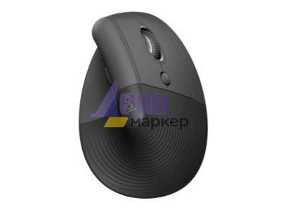 Мишка Logitech Lift Vertical Ergonomic Mouse for Business, Graphite