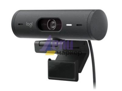 Уебкамера Logitech Brio 505, Graphite