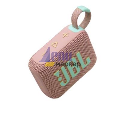 Тонколони JBL GO 4 PINK Ultra-portable waterproof and dustproof Speaker