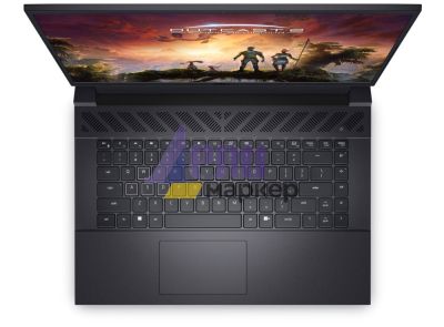 Лаптоп Dell G16 7630, Intel Core i7-13650HX (24 MB cache, 14 core, up to 4.90 GHz), 16" QHD+ (2560x1600) 165Hz, 3ms, sRGB-100%, 16GB, 2x8GB, DDR5, 4800MHz, 512GB SSD PCIe M.2, GeForce RTX 4060 8GB GDDR6, Wi-Fi 6 AX201, BT, Cam & Mic, Backlit Kbd, Win 11 P