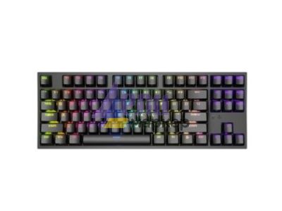 Клавиатура Genesis Gaming Keyboard Thor 404 TKL Black RGB Backlight US Layout Brown Switch
